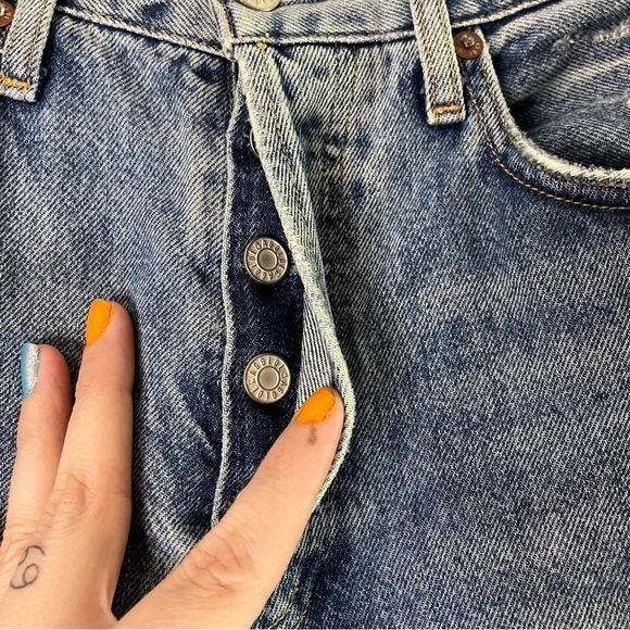 Agolde Fen High Rise Relaxed Taper Jeans in Wander - Picture 6 of 12